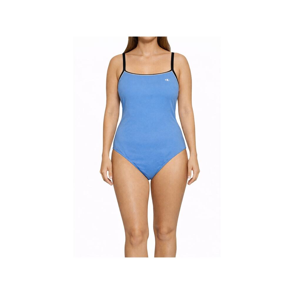 Champion Swimsuit Womens Size M Blue Athletic Racerback Training One Piece Beach